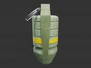 m34 smoke grenade Modelo 3D