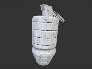 m34 smoke grenade Modelo 3D