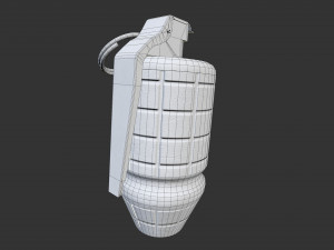 m34 smoke grenade Modelo 3D