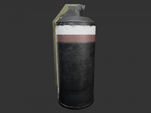 mk141 stun grenade Model 3D