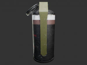 mk141 stun grenade 3D Model