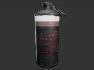 mk141 stun grenade 3D Model