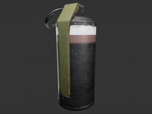 mk141 stun grenade Model 3D