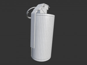 m116 stun grenade Modelo 3D