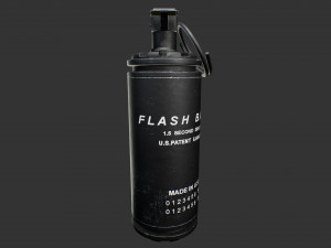 m7290 stun grenade Model 3D