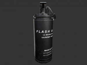 m7290 stun grenade 3D Model