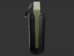 m7290 stun grenade 3D Model