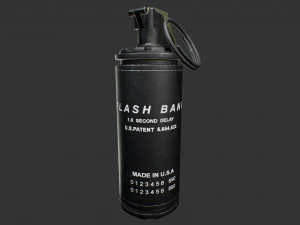 m7290 stun grenade 3D Model