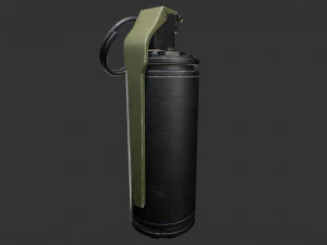 m7290 stun grenade 3D Model