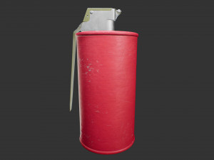 an-m14 incendiary grenade 3D Модель