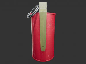 an-m14 incendiary grenade 3D Model