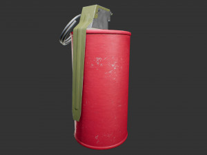 an-m14 incendiary grenade 3D Модель