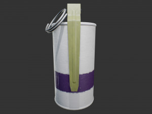 an-m14 incendiary grenade 3D Модель