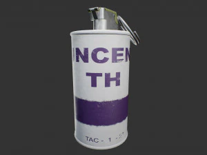 an-m14 incendiary grenade 3D Model