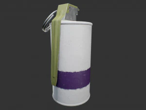 an-m14 incendiary grenade 3D Model