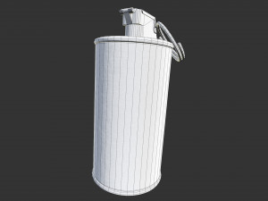 an-m14 incendiary grenade 3D Модель