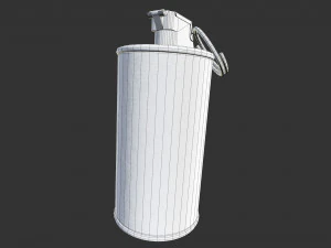 an-m14 incendiary grenade 3D Model