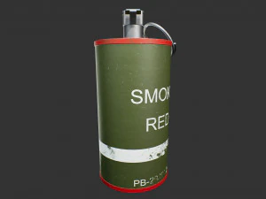 m18 smoke grenade 3D Model
