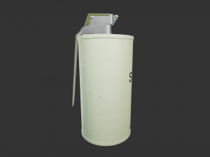 m8 smoke grenade 3D Model