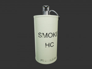 m8 smoke grenade 3D Model