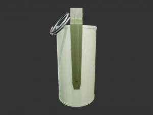 m8 smoke grenade 3D Model