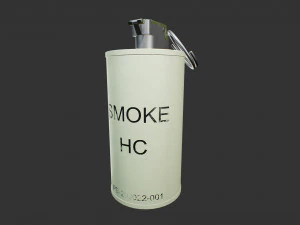 m8 smoke grenade 3D Model