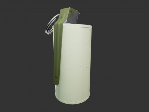 m8 smoke grenade 3D Model