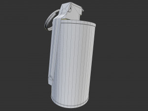 m8 smoke grenade 3D Model