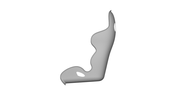 sport seat - racing seat - car seat - sport chair 3D Model .c4d .max .obj .3ds .fbx .stl .blend 
