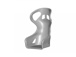 sport seat - racing seat - car seat - sport chair 3D Model