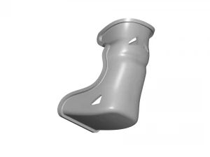 fotel sportowy - fotel wyścigowy - fotelik samochodowy - fotel sportowy Model 3D