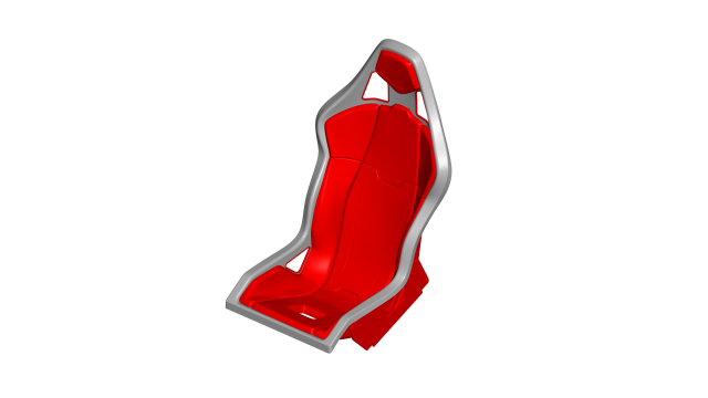 sport seat - racing seat - car seat - sport chair 3D 模型 .c4d .max .obj .3ds .fbx .stl .blend 
