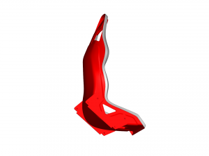 sport seat - racing seat - car seat - sport chair 3D 模型