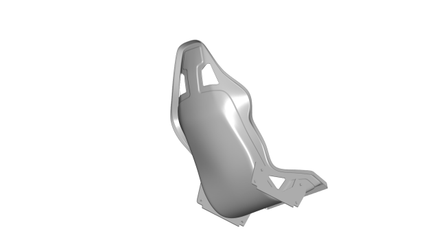 sport seat - racing seat - car seat - sport chair 3D Model .c4d .max .obj .3ds .fbx .stl .blend 