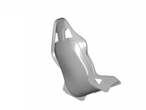 sport seat - racing seat - car seat - sport chair 3D Model