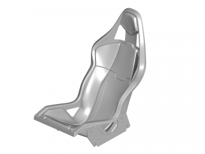 sport seat - racing seat - car seat - sport chair 3D Model