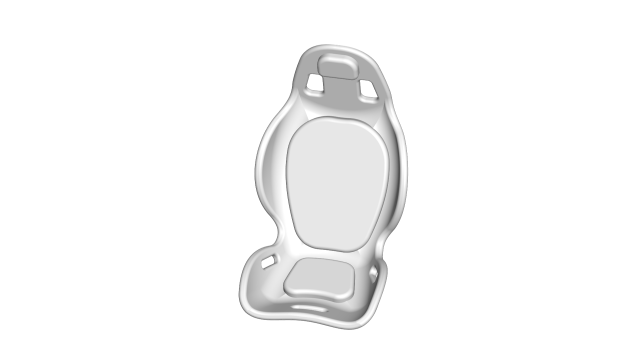 sport seat - racing seat - car seat - sport chair 3D Model .c4d .max .obj .3ds .fbx .stl .blend 