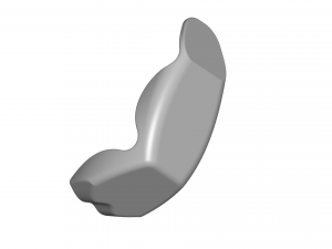 sport seat - racing seat - car seat - sport chair 3D Model
