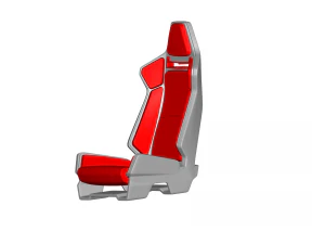 sport seat - racing seat - car seat - sport chair 3D Model