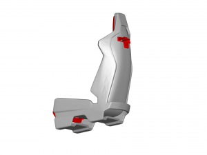 sport seat - racing seat - car seat - sport chair Modèle 3D