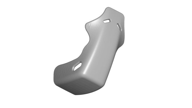 sport seat - racing seat - car seat - sport chair 3D Model .c4d .max .obj .3ds .fbx .stl .blend 
