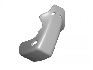 sport seat - racing seat - car seat - sport chair 3D Model