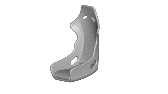 sport seat - racing seat - car seat - sport chair 3D Model .c4d .max .obj .3ds .fbx .stl .blend 