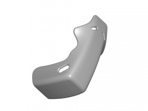 sport seat - racing seat - car seat - sport chair 3D Model