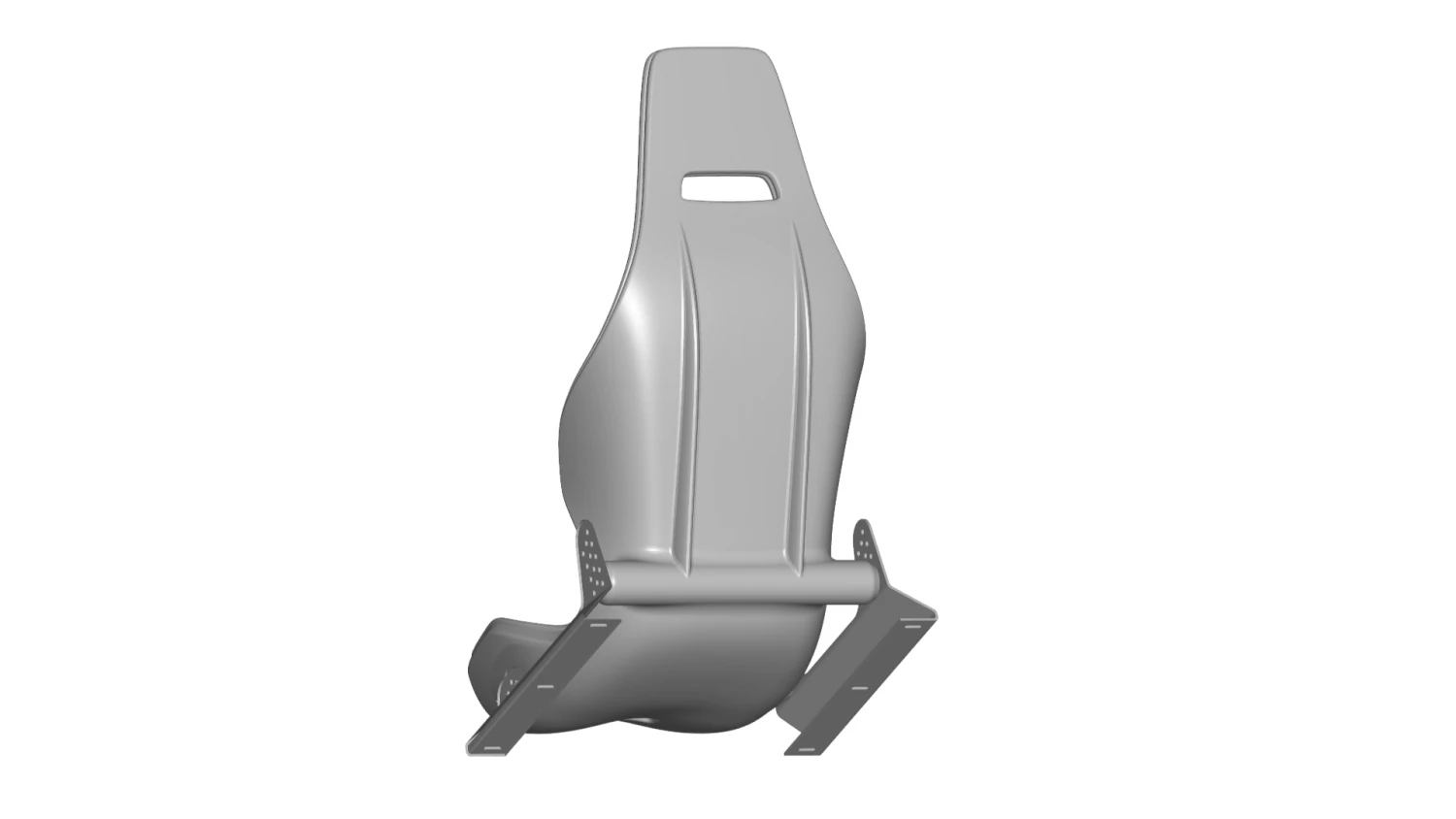 sport seat - racing seat - car seat - sport chair 3D Model .c4d .max .obj .3ds .fbx .stl .blend 