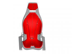 sport seat - racing seat - car seat - sport chair Modelo 3D