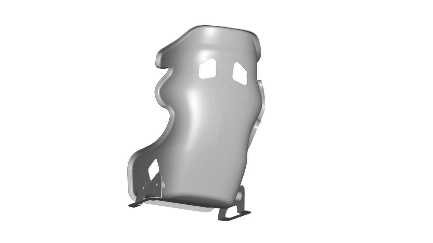sport seat - racing seat - car seat - sport chair 3D Model .c4d .max .obj .3ds .fbx .stl .blend 
