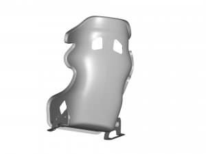 sport seat - racing seat - car seat - sport chair 3D 모델