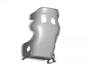 fotel sportowy - fotel wyścigowy - fotelik samochodowy - fotel sportowy Model 3D