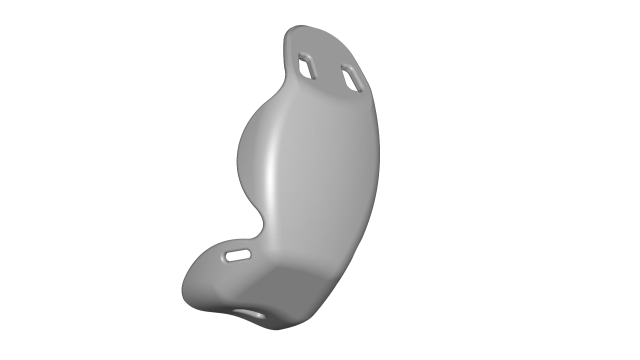 sport seat - racing seat - car seat - sport chair 3D Model .c4d .max .obj .3ds .fbx .stl .blend 